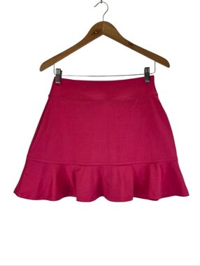 Tommy Bahama Women's Flounce Hem  Golf Tennis Skort Wild Berry Pull On Size XS